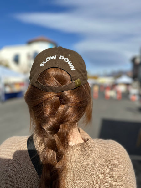 Slow Down Low Profile Cotton Hat
