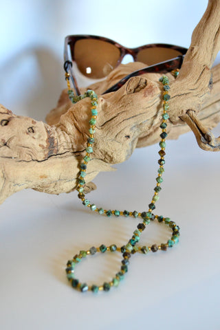 Chrysocolla Beaded 2-in-1 Lanyard or Necklace