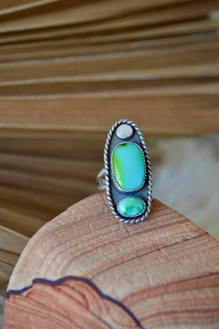 Autumn Creek Sterling Silver Ring (Size 8)