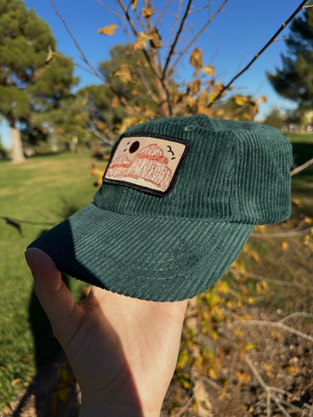 Red Rock Patch Corduroy Dad Hats