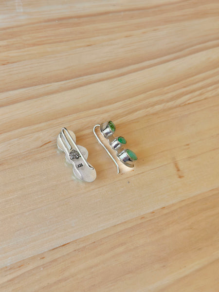 Sonoran Turquoise 2-in-1 Dangle or Ear Crawl Earrings