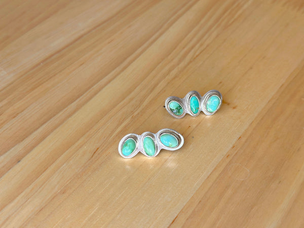 Sonoran Turquoise 2-in-1 Dangle or Ear Crawl Earrings