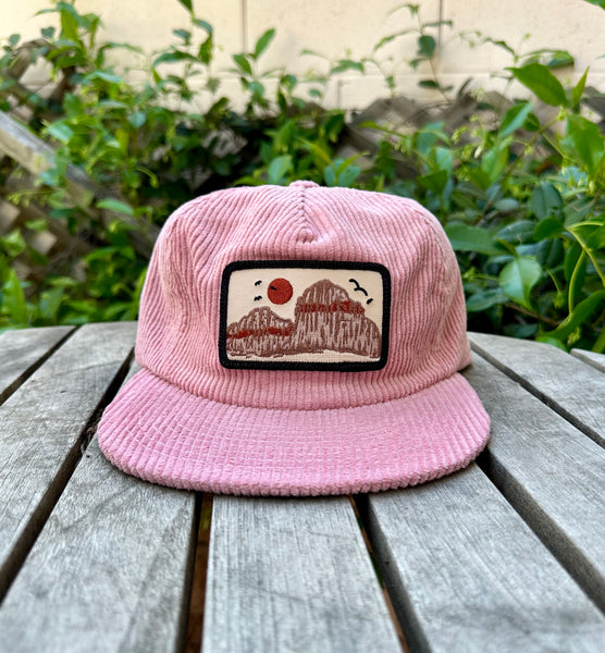 Red Rock Patch Corduroy Hats