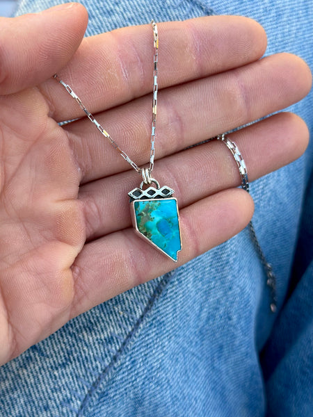 Kingman Turquoise Necklace