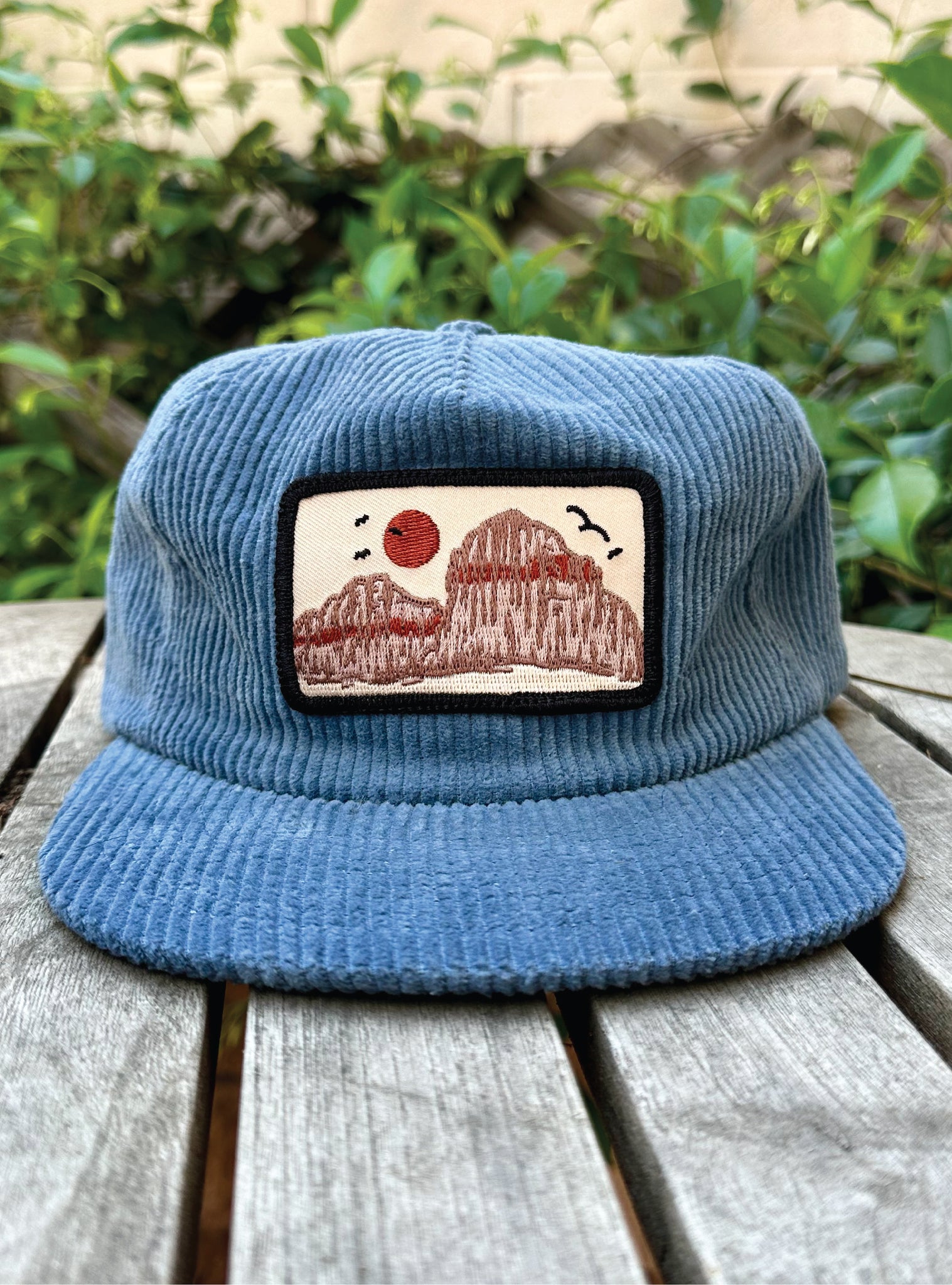 Red Rock Patch Corduroy Hats