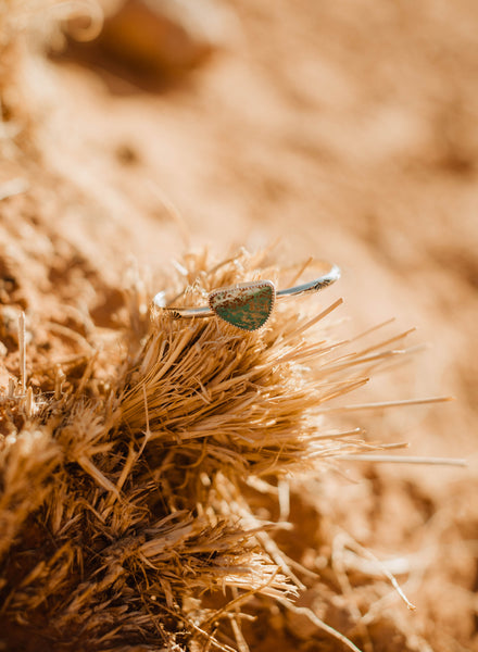 [ARCHIVES] Turquoise Sterling Silver Stamped