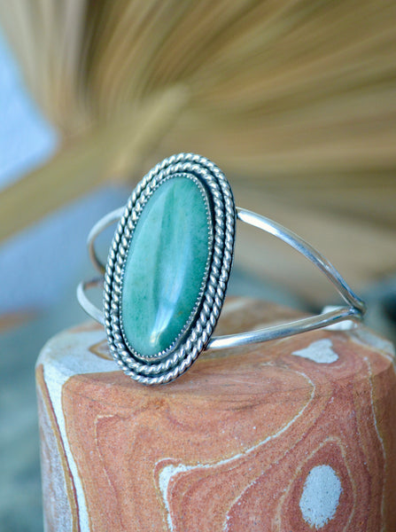 Green Aventurine Cuff Bracelet