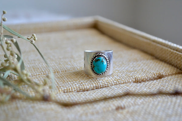 [ARCHIVES] Turquoise Wide Band (Size 5)