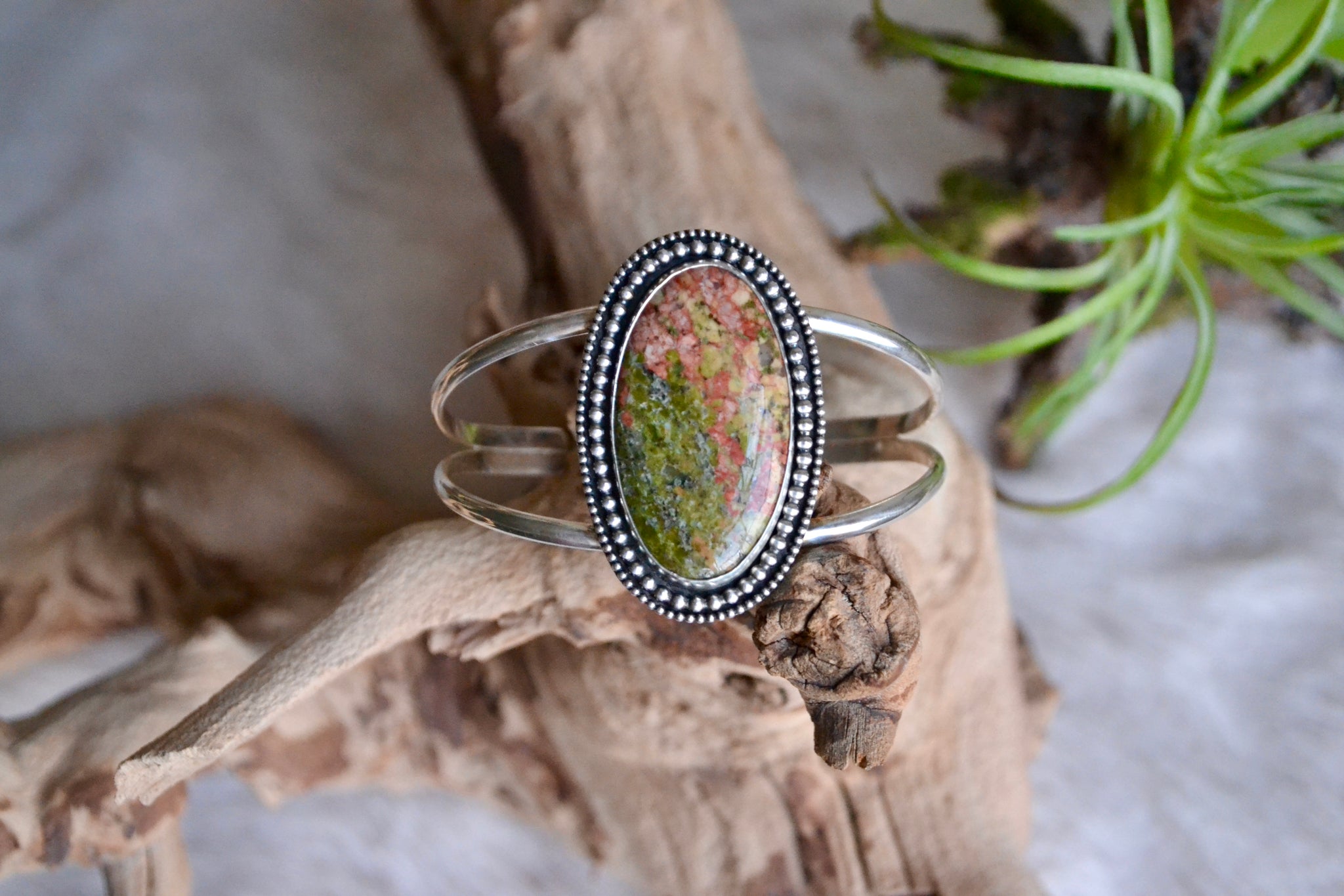 [ARCHIVES] Unakite & Sterling Silver