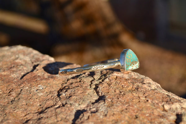 [ARCHIVES] Turquoise Sterling Silver Stamped