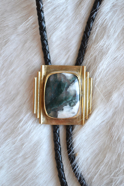 [ARCHIVES] (Green Moss Agate Brass)