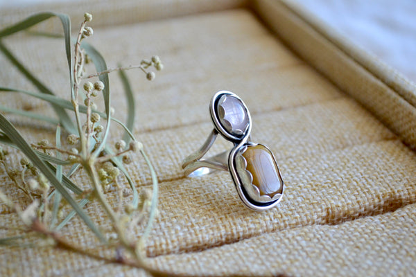 [ARCHIVES] Rose Quartz & Yellow Agate (Size 7)